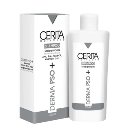 شامپو تقویت کننده مو سریتا مدل Derma PSO مناسب برای انواع مو حجم 200 میل