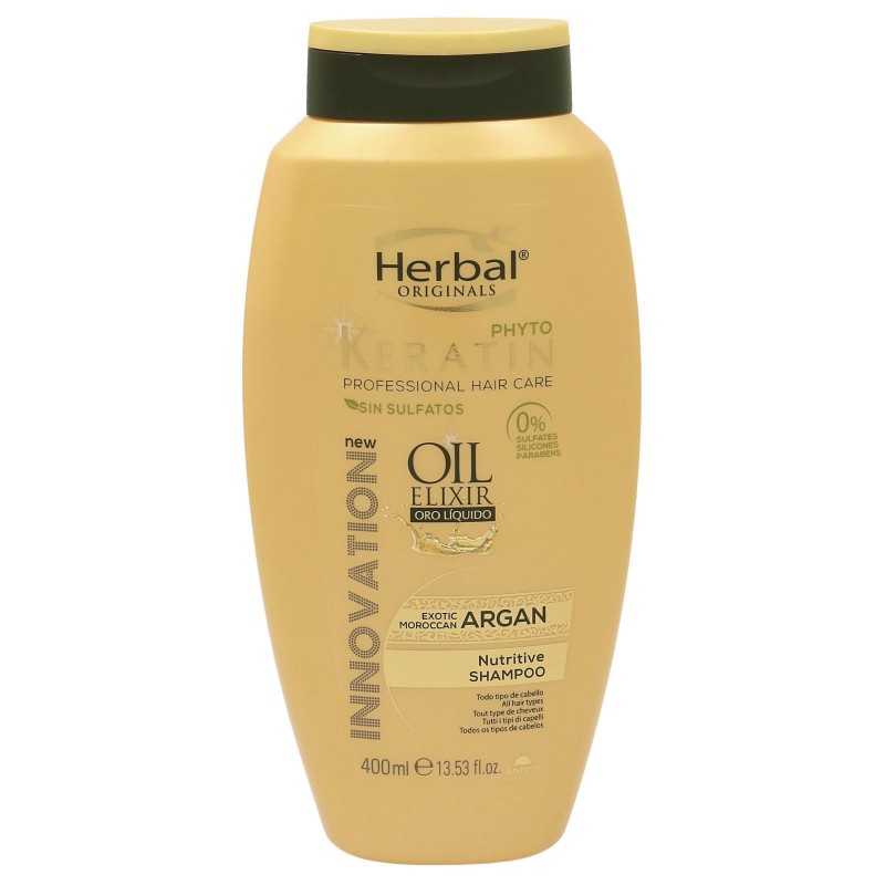 6717-thickbox_default-shاmپo-bdon-solfاt-hrbاl-srی-Phyto-Keratin-mdl-Argan-Oil-hgm-400-mیl شامپو بدون سولفات هربال سری Phyto Keratin مدل Argan Oil حجم 400 میل