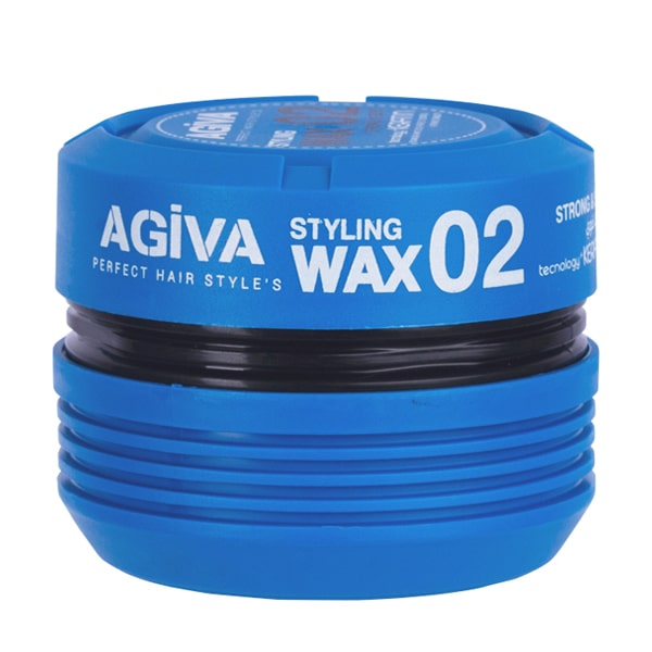 agiva-styling-wax-02-strong-175ml.jpg واکس مو آگیوا رنگ آبی شماره AGIVA Styling Wax 02 حجم 175 میل