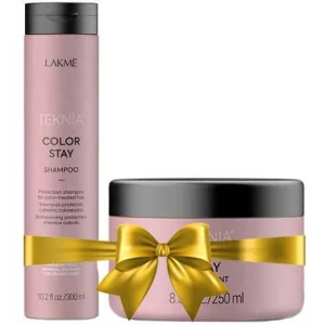 شامپو بدون سولفات موهای رنگ شده لاکمه Teknia Color Stay حجم 300 میل