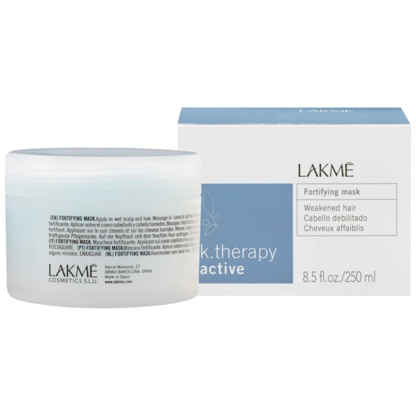 lakme-ktherapy-active-fortifying-mask ماسک مو تقویت کننده لاکمه Lakme K.Therapy Active حجم 250 میل