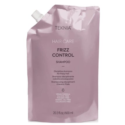 شامپو بدون سولفات ضدوز لاکمه Lakme سری Teknia مدل Frizz Control حجم 600 میل