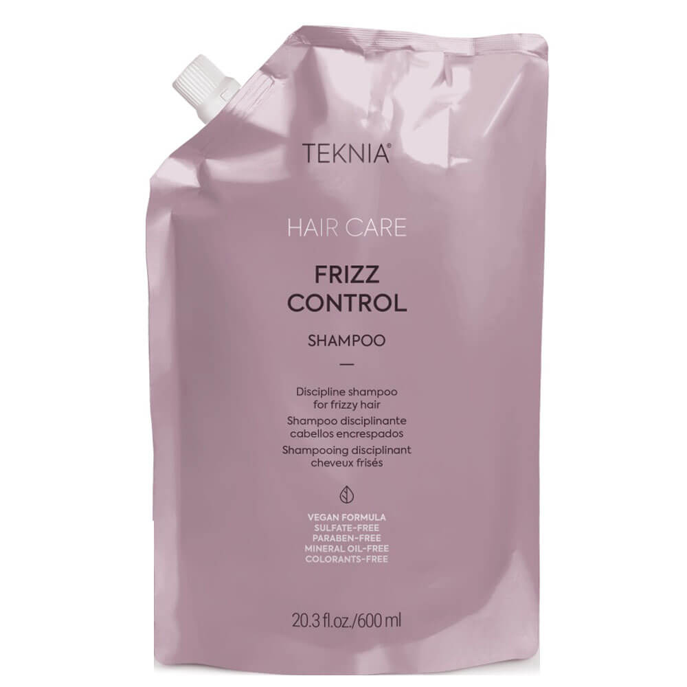 shampoo_frizz-lakme شامپو بدون سولفات ضدوز لاکمه Lakme سری Teknia مدل Frizz Control حجم 600 میل