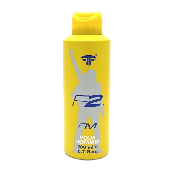22952EAE-F063-41F3-AFD8-4A7A3FE4C149 اسپری مردانه خوشبو کننده بدن اف تو F2 حجم 200 میل - Image 1