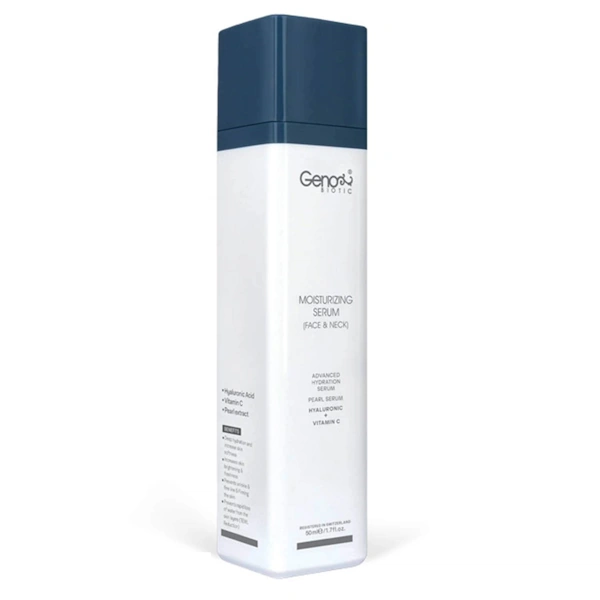 GenoBiotic-MoisturizingSerum-min سرم صورت و گردن رطوبت رسان ژنو بایوتیک 50 میلGENO BIOTIC MOISTURIZING - Image 1