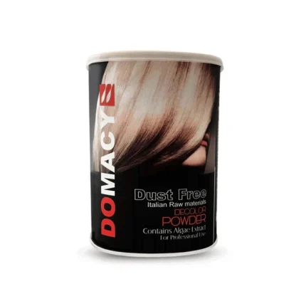 پودر دکلره آبی دوماسی مدل dust free وزن 400 گرم