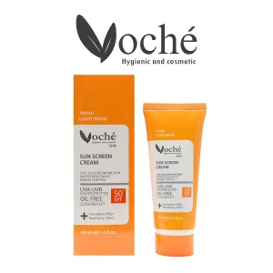 وچه کرم ضد آفتاب مناسب پوست چرب بژ روشن spf50