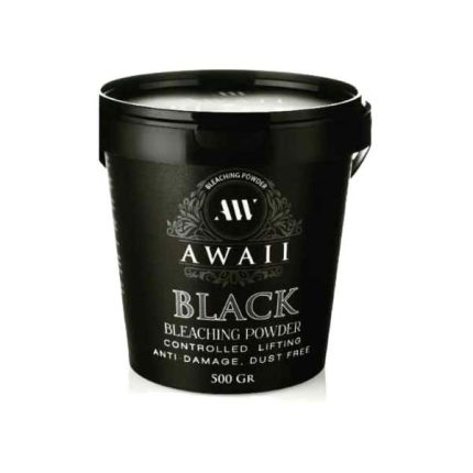 پودر دکلره آوایی بلک بدون غبار مدل Black AWAII وزن 500 گرم