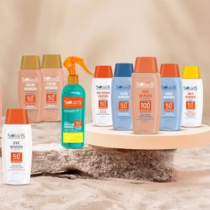 لوسیون دوفازی ضد آفتاب سولاریس spf50 