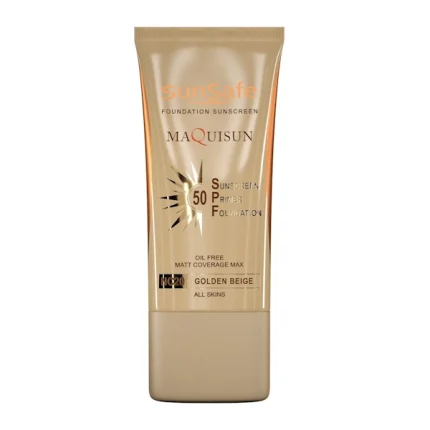 ضد آفتاب بژ طلایی سان سیف سری مکی ‌سان SPF50