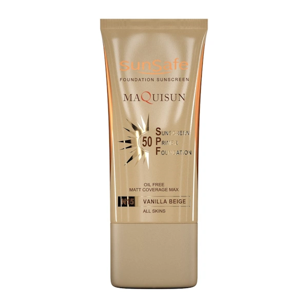 فروشگاه اینترنتی رژگونه ضد آفتاب بژ وانیلی سان سیف سری مکی سان SPF50