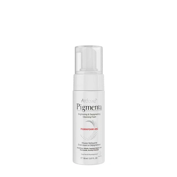 Ardene-Pigmenta-Brightening-Depigmenting-Cleansing-Foam-1 فوم شوینده و روشن کننده پوست صورت پیگمنتا 150 میل