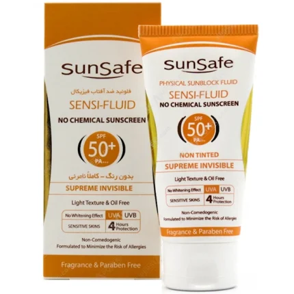 فلوئید ضد آفتاب سان سیف فیزیکال spf50