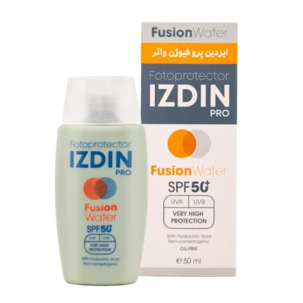 کرم ضد آفتاب ایزدین پرو فیوژن واتر Fusion water spf 50