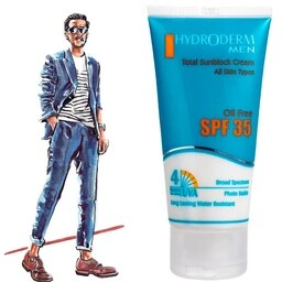 کرم ضد آفتاب آقایان هیدرودرم SPF35