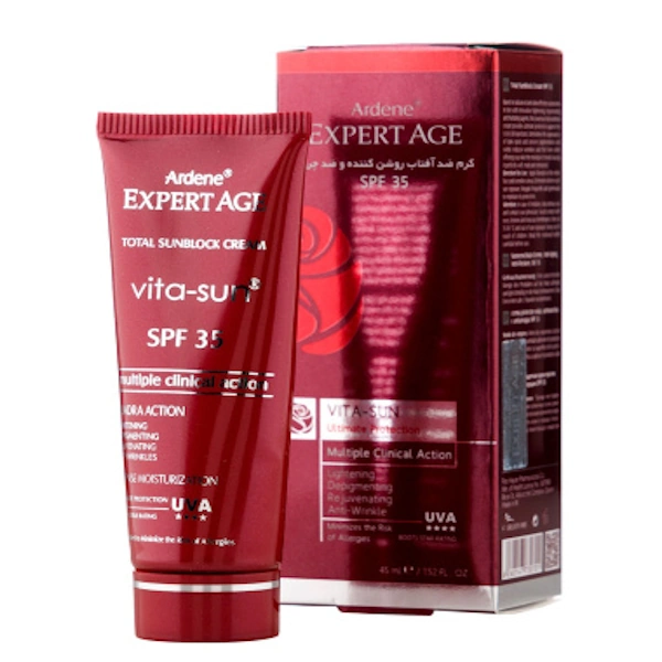 فروشگاه اینترنتی رژگونه کرم ضدآفتاب اکسپرتیج Vita Sun SPF35