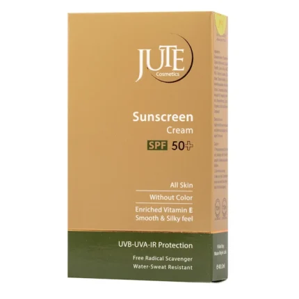 کرم ضد آفتاب ژوت بی رنگ انواع پوست SPF50