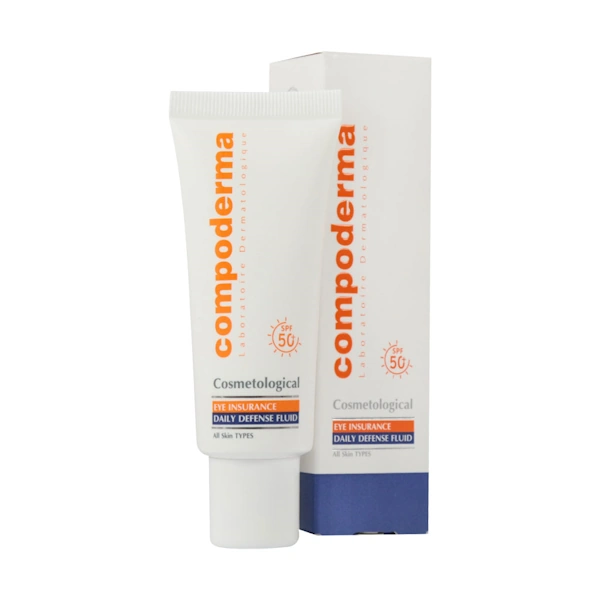 فروشگاه اینترنتی رژگونه کرم ضد آفتاب دور چشم کامپودرما spf50