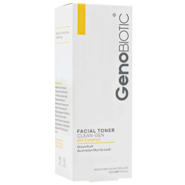 Geno-Biotic-Oil-Control-Facial-Toner- تونر تنظیم کننده چربی صورت ژنوبایوتیک 150 میل