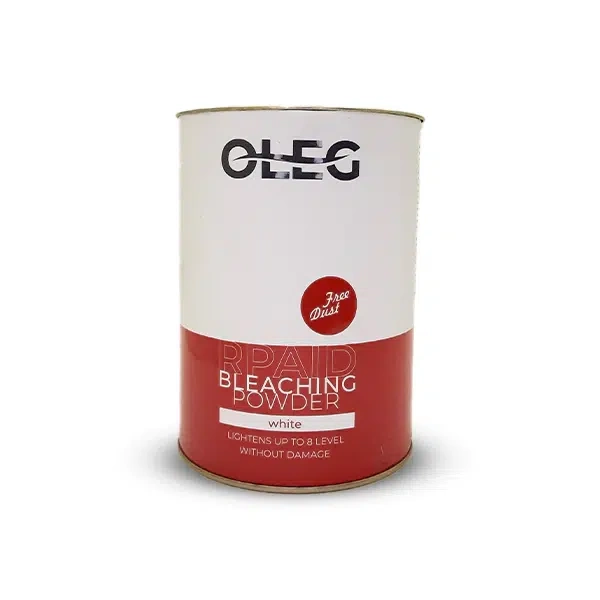 پودر دکلره اولگ فروشگاه اینترنتی رژگونه oleg پودر دکلره سفید اولگ OLEG Rpaid Bleaching Power White
