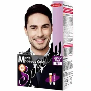 کیت رنگ مو آقایان پیکشن NATURAL BLACK 101