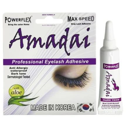 چسب مژه پاور فلکس آمادای Amadai Powerflex حجم 7 گرم