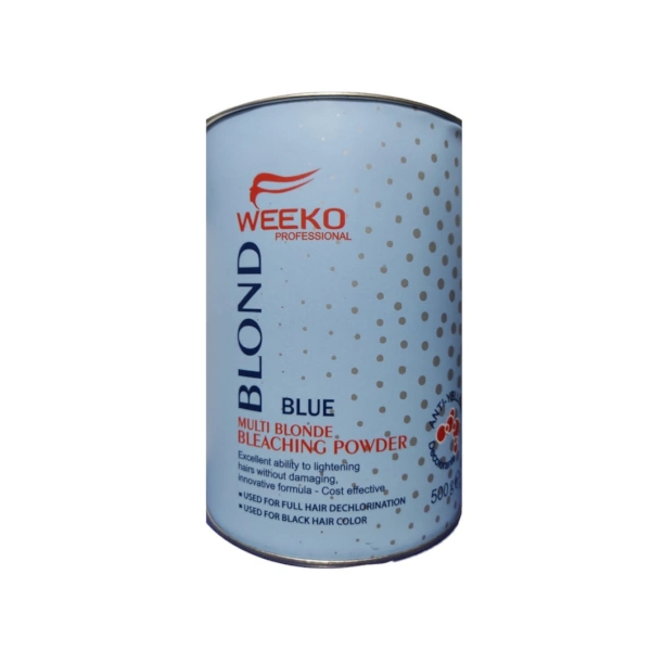 فروشگاه اینترنتی رژگونه پودر دکلره ویکو weeko پودر دکلره ویکو مدل Blond BLUE مقدار 500 گرم