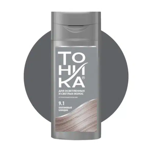 TOHIKA-9.1شامپو رنگ مو بلوند پلاتنیوم تونیکا Platinum Blonde شامپو رنگ مو بلوند پلاتنیوم تونیکا Platinum Blonde شماره 9/1