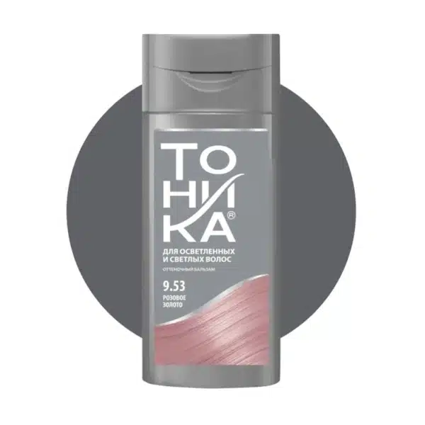 TONIKA-9.53 شامپو رنگ مو رزگلد تونیکا Rose Gold شماره 9/53