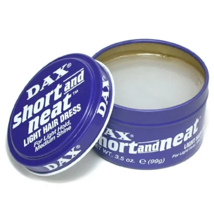 واکس مو داکس آبی DAX short and neat وزن 99 گرم