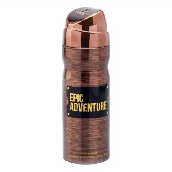 اسپری-مردانه-امپر-مدل-epic-adventure اسپری خوشبو کننده بدن عماد آرا مدل اپیک ادونچر EPIC ADVENTURE