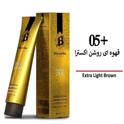 رنگ مو بیجورکا سری طبیعی اکسترا قهوه ای روشن +05