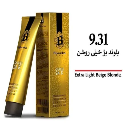 رنگ مو بیجورکا سری بژ بلوند بژ خیلی روشن 9/31