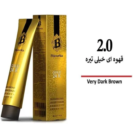 رنگ مو بیجورکا سری طبیعی قهوه ای خیلی تیره 2