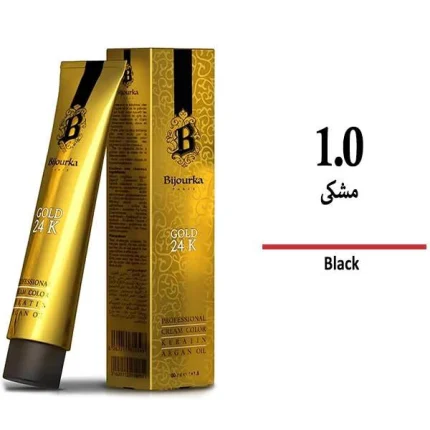 رنگ مو بیجورکا سری طبیعی مشکی 1