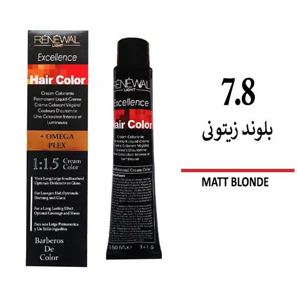 IMG_20250310_200929_279 رنگ مو رنوال بلوند زیتونی 7/8