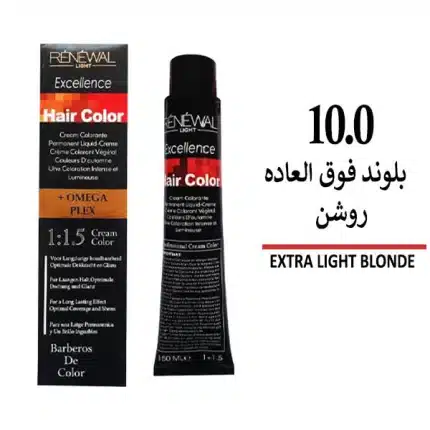 رنگ مو رنوال بلوند فوق العاده روشن 10/0