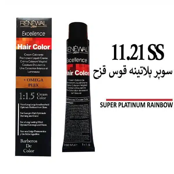 IMG_20250312_082916_636 رنگ مو رنوال سوپر پلاتینه قوس و قزح 11/21SS