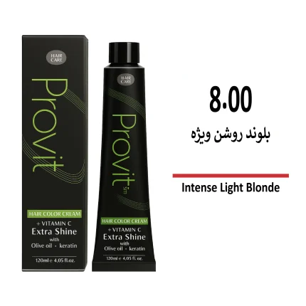 رنگ مو پرویت بلوند روشن ویژه 8/00
