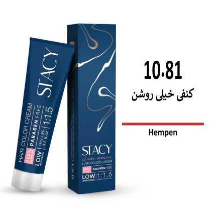 رنگ مو استیسی کنفی خیلی روشن 10/81