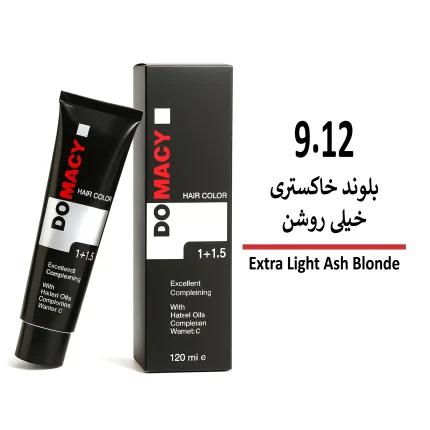 رنگ مو دوماسی بلوند خاکستری خیلی روشن 9/12