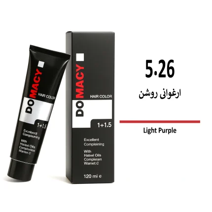 رنگ مو دوماسی ارغوانی روشن 5/26