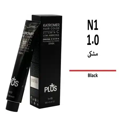 رنگ مو کاترومر مشکی NA 1/0