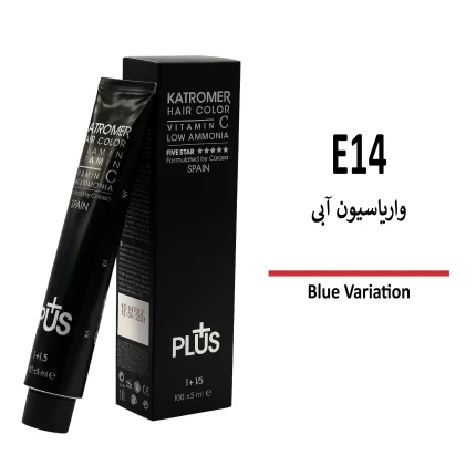 رنگ مو کاترومر واریاسیون آبی E14