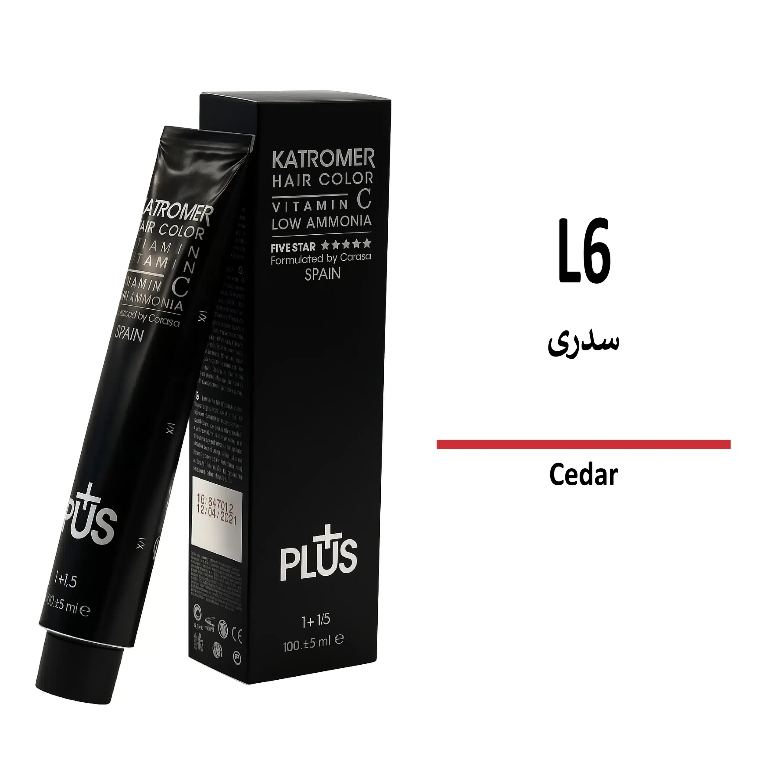 رنگ مو کاترومر سدری L6 رنگ مو کاترومر سدری L6