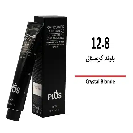 رنگ مو کاترومر بلوند کریستالی 12/8