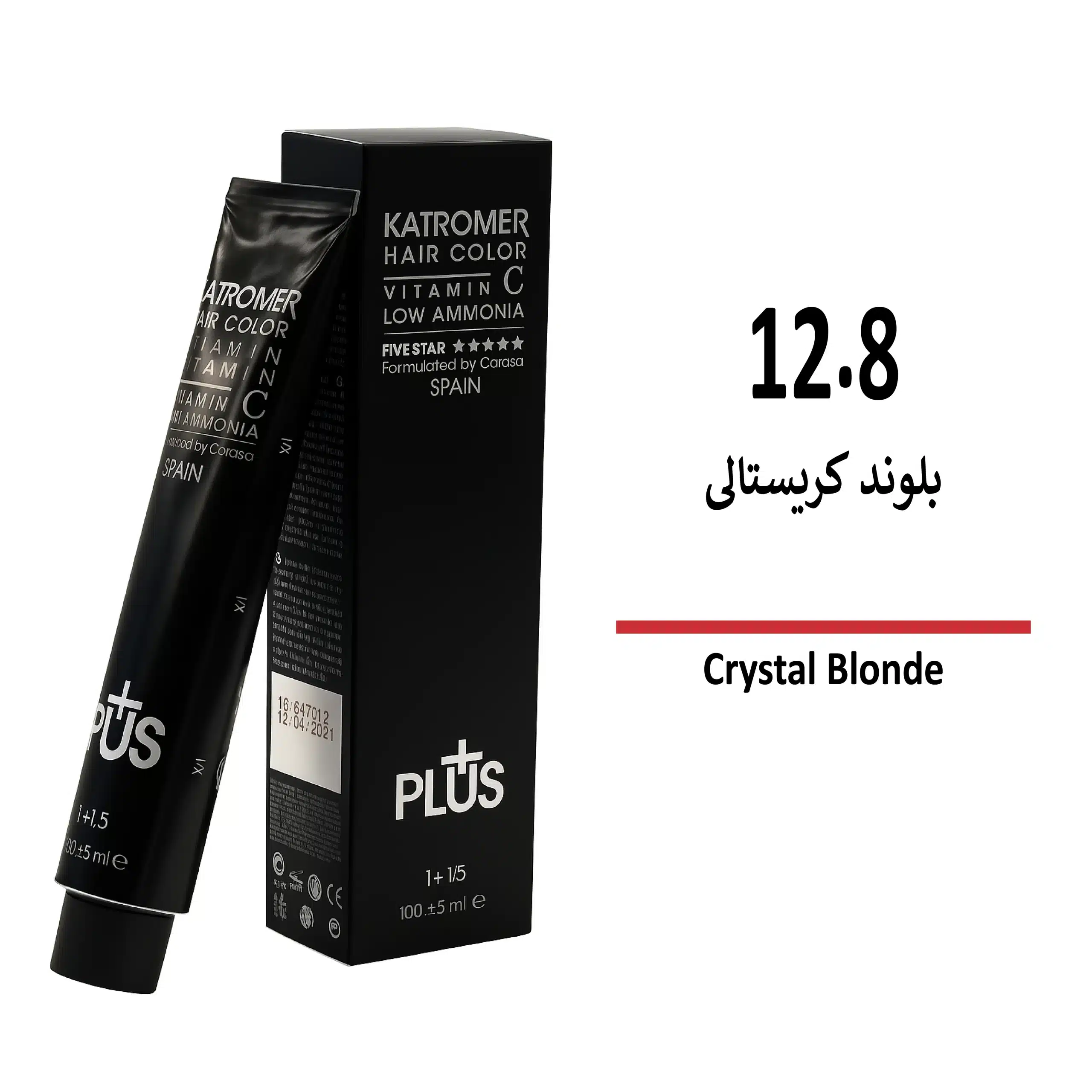 رنگ مو کاترومر بلوند کریستالی 12/8 رنگ مو کاترومر بلوند کریستالی 12/8