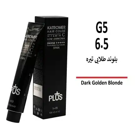 رنگ مو کاترومر بلوند طلایی تیره G5 6/5