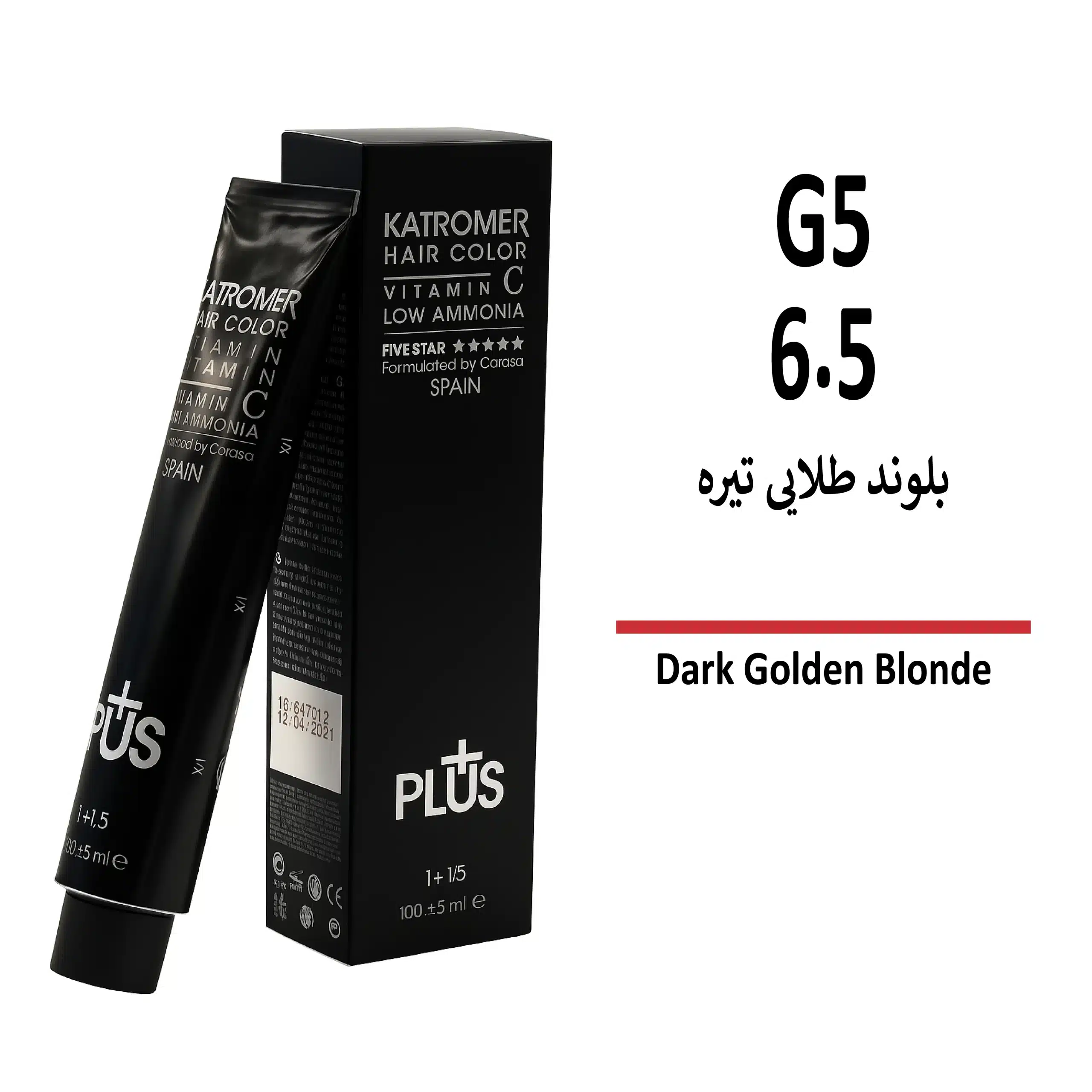 رنگ مو کاترومر بلوند طلایی تیره G5 6/5