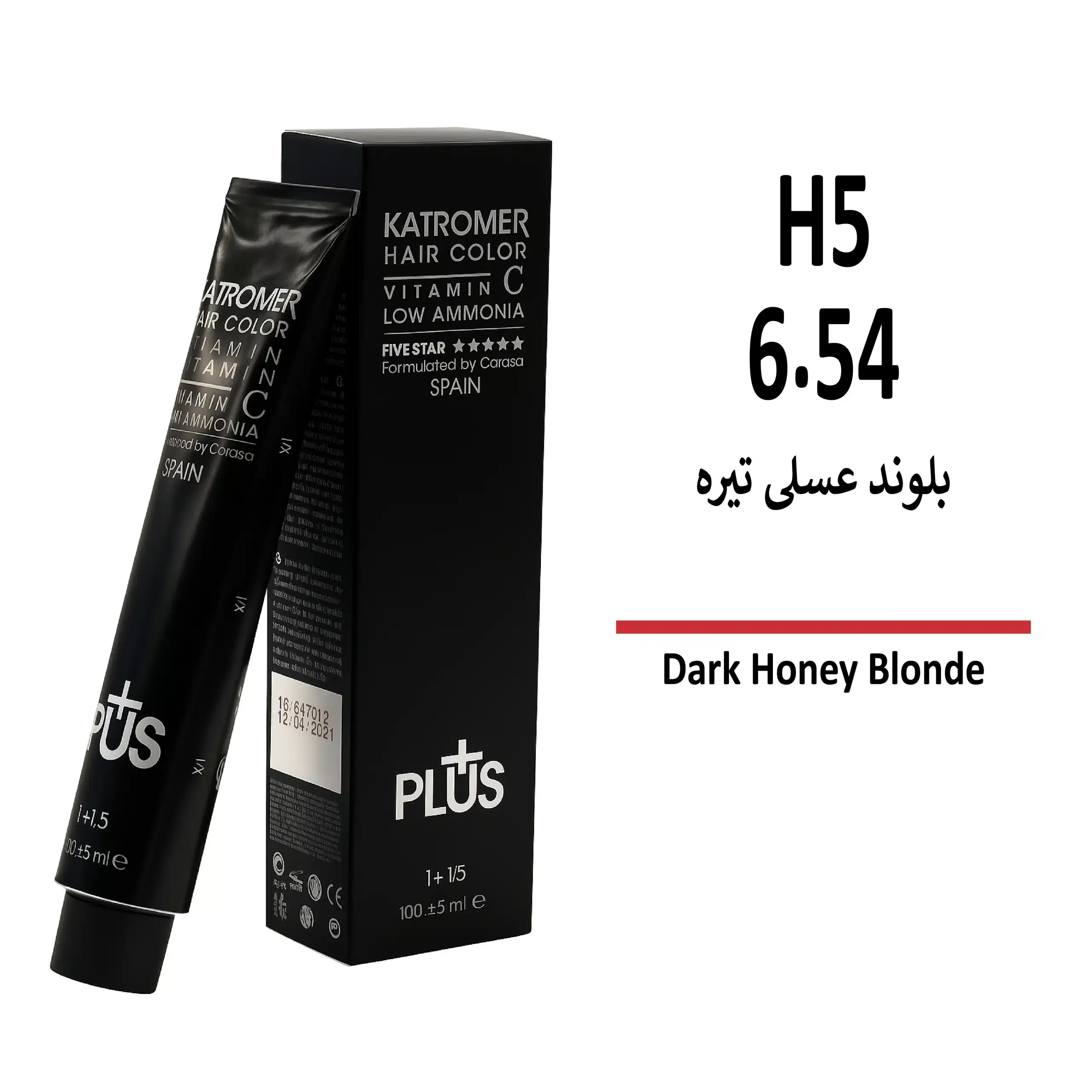 رنگ مو کاترومر بلوند عسلی تیره H5 6/54 رنگ مو کاترومر بلوند عسلی تیره H5 6/54